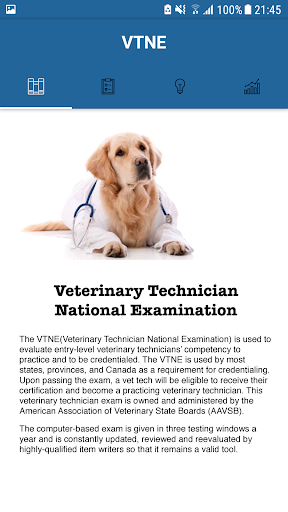 Android application VTNE Tests - Veterinary Prep screenshort