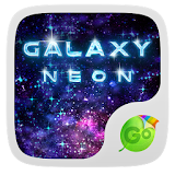 Neon Galaxy GO Keyboard Theme icon