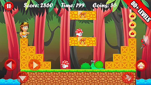 Jungle Castle Run X 1.9 APK + Мод (Unlimited money) за Android