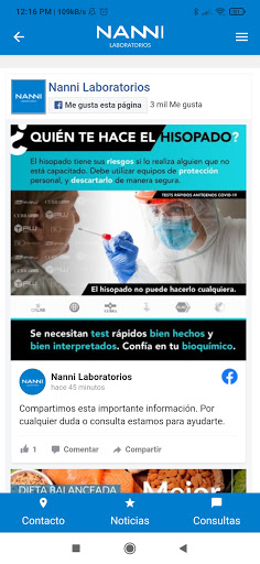 NANNI Laboratorios Screen 3