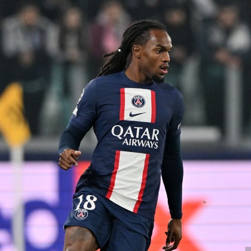 Renato Sanches 4K Wallpaper logo