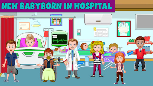My Family Town : NewBorn Baby Screen 2