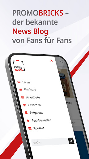 Android application PROMOBRICKS+ screenshort
