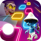 Smurf Cat Skibidi - Hop Tiles
