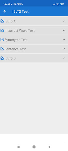 IELTS Preparation App Offline Screen 2