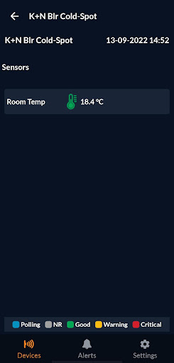 Android application Vega IoT screenshort