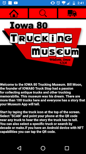 Android application Iowa 80 Trucking Museum screenshort