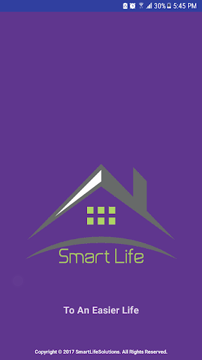 Android application Smart Home screenshort