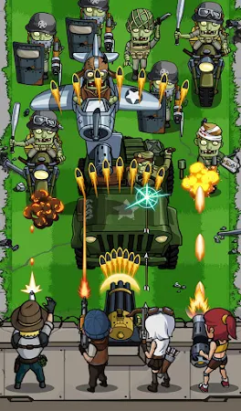 Game screenshot Zombie War - Idle TD game mod apk