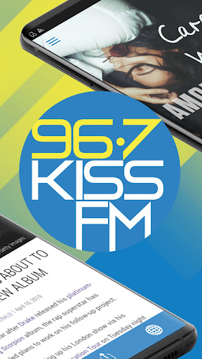 Screenshot of 96.7 KISS FM