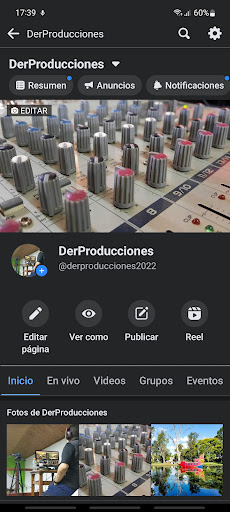 Android application Der Producciones screenshort