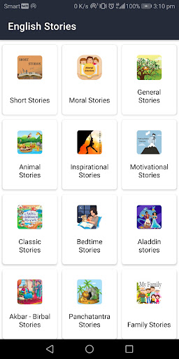 Android application English Stories 1000+ Offline screenshort