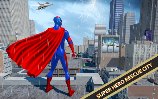 Speed light Super Hero: New City Rescue Riots Game apktram screenshots 2