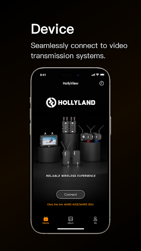 Android application HollyView screenshort