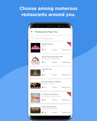 Crisfood Food Order & Delivery Screen 3