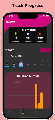 Screenshot of Women Workout - Fit At Home