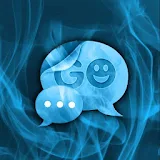 GO SMS PRO Blue Smoke Buy icon