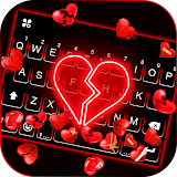 Broken Hearts Gravity Keyboard icon