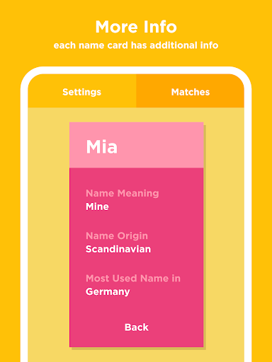 Screenshot of Babyname