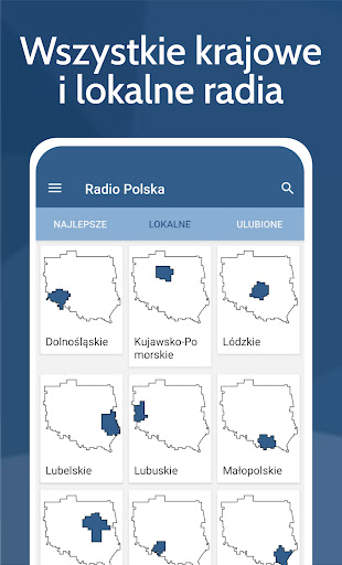 Android application Radio Polska - Stacje Radio FM screenshort