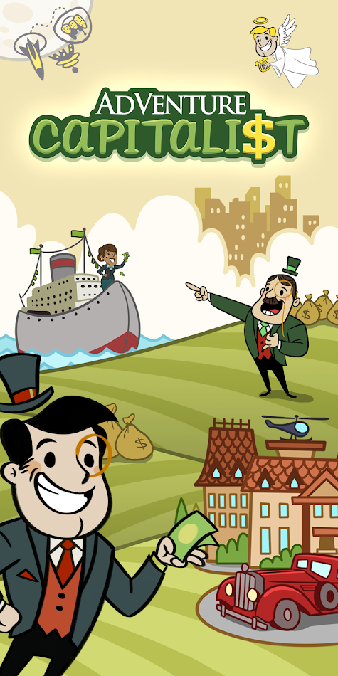 #9. AdVenture Capitalist (Android) By: Hyper Hippo