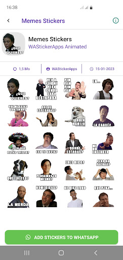 Memes With Phrases-WASticker