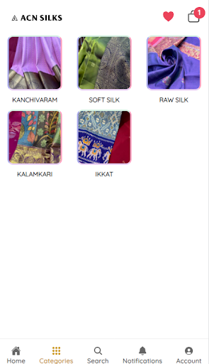 Acn Silks- Trusted saree store Screen 2