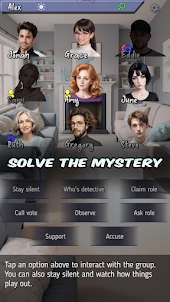 Mafia Party: AI Murder Mystery