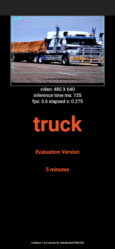 Carback Demo Screen 2