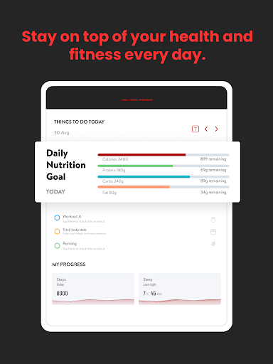 Screenshot of Volution Fitness 365