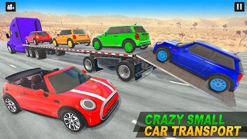 Mini Car Transport Truck Gamesのおすすめ画像1