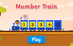 screenshot of Akili's Number Train