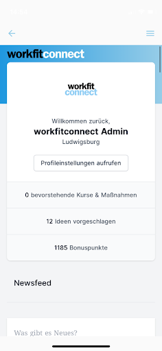 workfitconnect Screen 2