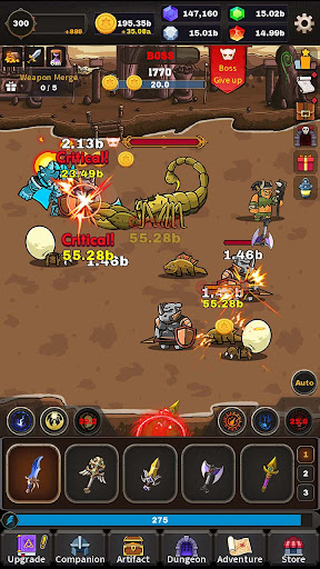 Final Weapon Grow - Idle RPG Android Game Screenshot 6