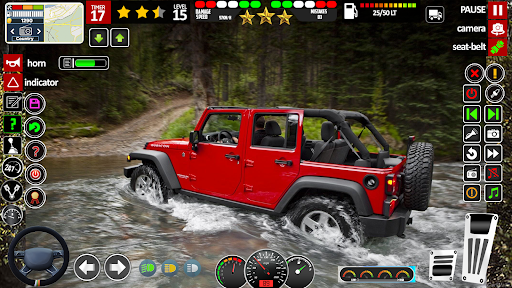 SUV Jeep Game: Offroad Driving Captura de Tela do Jogo Android 4