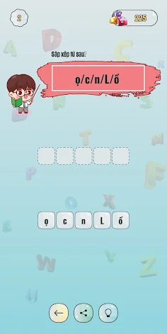 Vua Tiếng Việt - Ghép Từ - Screenshot 3
