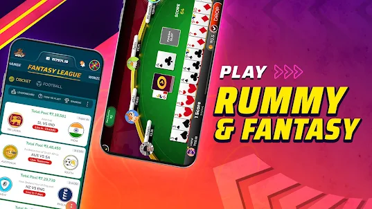 Play Fantasy and Rummy