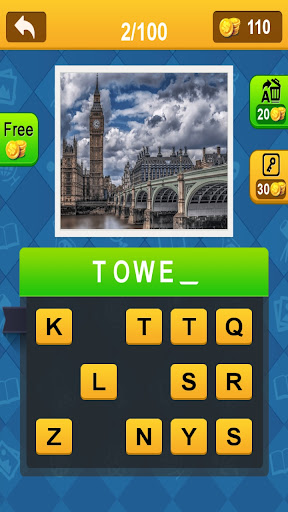 Guess the Word Game Screen 2