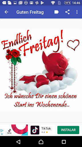 Guten Morgen schönen Freitag