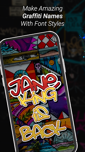 Graffiti Art Name & Logo Maker Screenshot