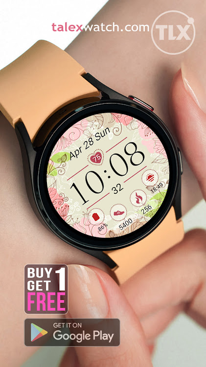 Lady Summer Watch Face - 1.0.0 - (Android)