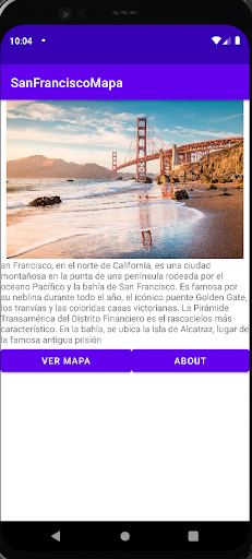 Android application SanFranciscoPuente App screenshort