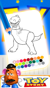 Download Toy Story coloring cartoon fan v2 MOD APK(Premium Unlocked)Free For Android 3