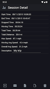 Screenshot 5 GPS HUD Velocímetro android