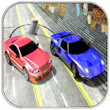 Crazy Chained Cars Racing 3D Games icon