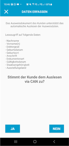 identity Reader Screen 2