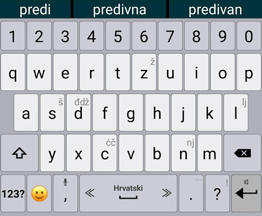 Croatian/Hrvatski for AppsTech Screen 2