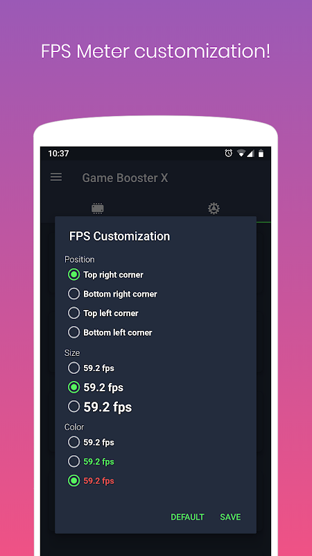 Game Booster X: Game Play Optimizer