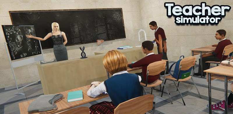 High School Teacher Simulator - School Games 3D