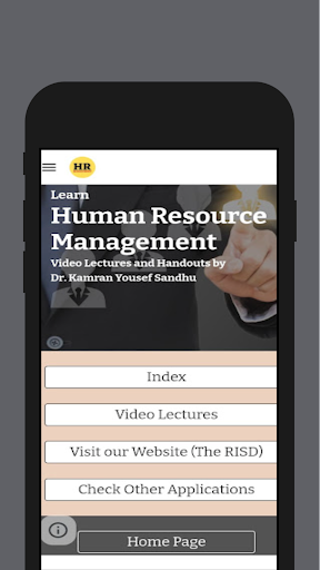 Android application Human Resource Management screenshort